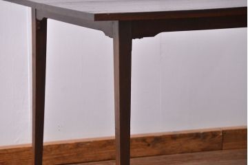 レトロ家具　昭和レトロ シンプルなダイニングテーブル(机、作業台)