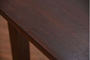 レトロ家具　昭和レトロ シンプルなダイニングテーブル(机、作業台)