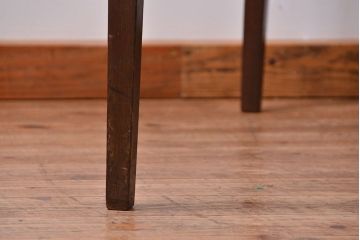 レトロ家具　昭和レトロ シンプルなダイニングテーブル(机、作業台)