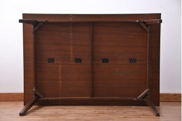 レトロ家具　昭和レトロ シンプルなダイニングテーブル(机、作業台)