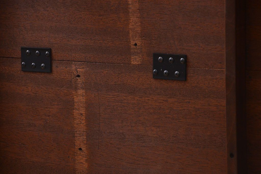 レトロ家具　昭和レトロ シンプルなダイニングテーブル(机、作業台)