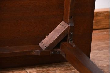 レトロ家具　昭和レトロ シンプルなダイニングテーブル(机、作業台)