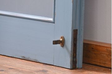 アンティークペイント 背の高い上質な両開きドア1対 (扉)