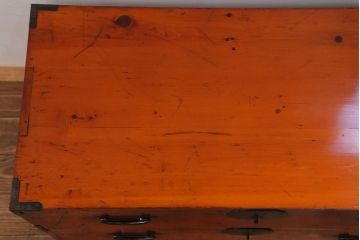 アンティーク家具　古民具・骨董 飛騨高山 衣装箪笥ローボード (時代箪笥、ローチェスト)