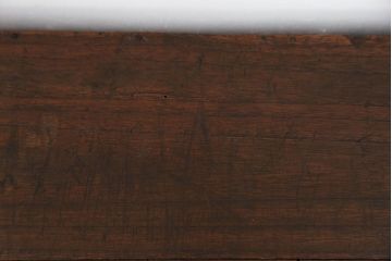 アンティーク家具　古民具・骨董 大きな丸金具の時代箪笥ローボード (ローチェスト)