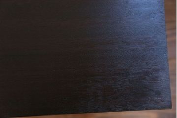 アンティーク家具　大正ロマン 全面黒檀材のシックな時代箪笥ローチェスト (ローボード)