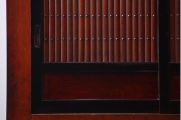 アンティーク家具 アンティーク 前面欅材!上質な六尺水屋箪笥