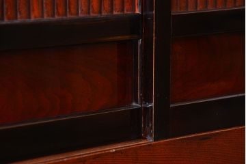 アンティーク家具 アンティーク 前面欅材!上質な六尺水屋箪笥