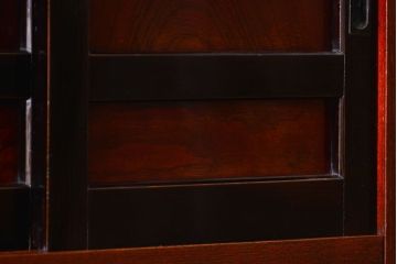 アンティーク家具 アンティーク 前面欅材!上質な六尺水屋箪笥