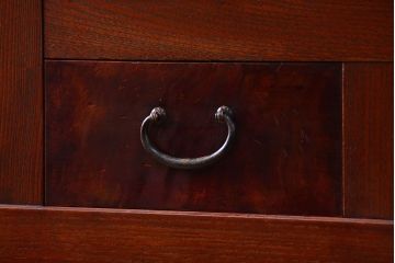 アンティーク家具 アンティーク 前面欅材!上質な六尺水屋箪笥