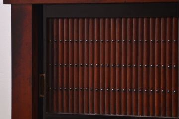 アンティーク家具 アンティーク 前面欅材!上質な六尺水屋箪笥