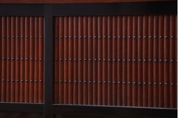 アンティーク家具 アンティーク 前面欅材!上質な六尺水屋箪笥