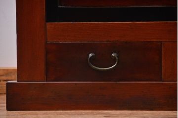 アンティーク家具 アンティーク 前面欅材!上質な六尺水屋箪笥