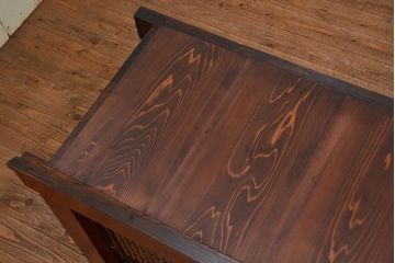 アンティーク家具 アンティーク 前面欅材!上質な六尺水屋箪笥