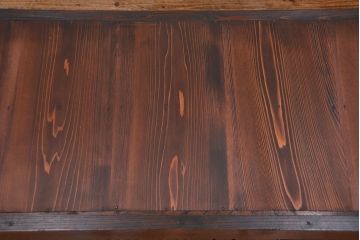 アンティーク家具 アンティーク 前面欅材!上質な六尺水屋箪笥