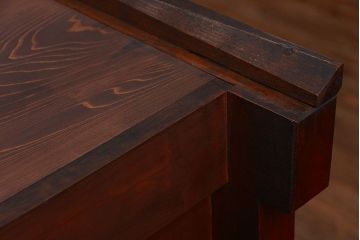 アンティーク家具 アンティーク 前面欅材!上質な六尺水屋箪笥