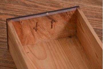 アンティーク家具 アンティーク 前面欅材!上質な六尺水屋箪笥