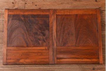 アンティーク家具　古民具・骨董 前面・側面総欅材!六尺　特別注文造りの水屋箪笥(1)