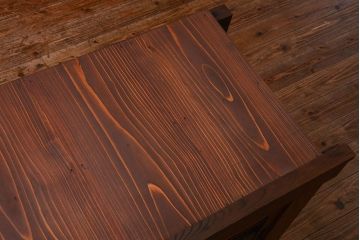 アンティーク家具　古民具・骨董 前面・側面総欅材!六尺　特別注文造りの水屋箪笥(1)