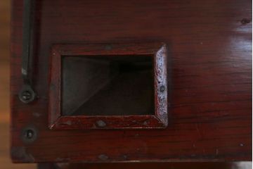 アンティーク雑貨　古民具・骨董 古い木のアンティークレジスター(金銭登録機)