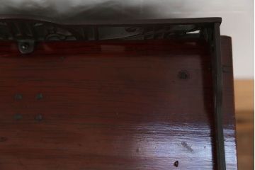 アンティーク雑貨　古民具・骨董 古い木のアンティークレジスター(金銭登録機)