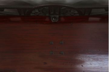 アンティーク雑貨　古民具・骨董 古い木のアンティークレジスター(金銭登録機)