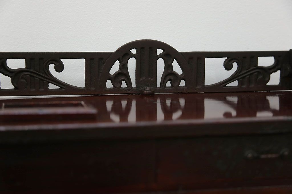 アンティーク雑貨　古民具・骨董 古い木のアンティークレジスター(金銭登録機)