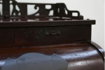 アンティーク雑貨　古民具・骨董 古い木のアンティークレジスター(金銭登録機)