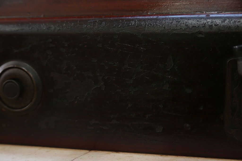 アンティーク雑貨　古民具・骨董 古い木のアンティークレジスター(金銭登録機)