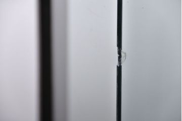 アンティーク家具　アンティーク 特大!タイル台付きの大きな六角ガラスケース(ショーケース)