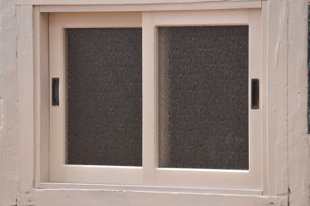 アンティーク家具　アンティーク 特大!タイル台付きの大きな六角ガラスケース(ショーケース)