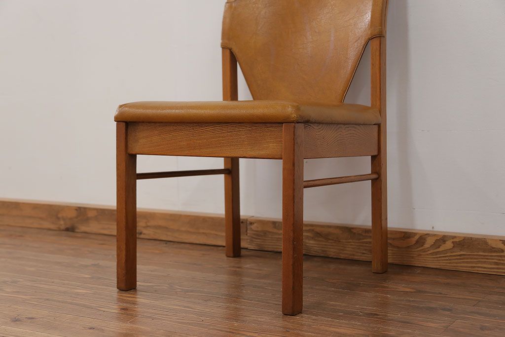 ヴィンテージ家具　昭和レトロ ビンテージマルニ シンプルな椅子(1) (チェア、イス)