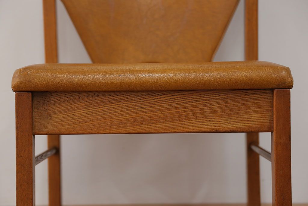 ヴィンテージ家具　昭和レトロ ビンテージマルニ シンプルな椅子(1) (チェア、イス)