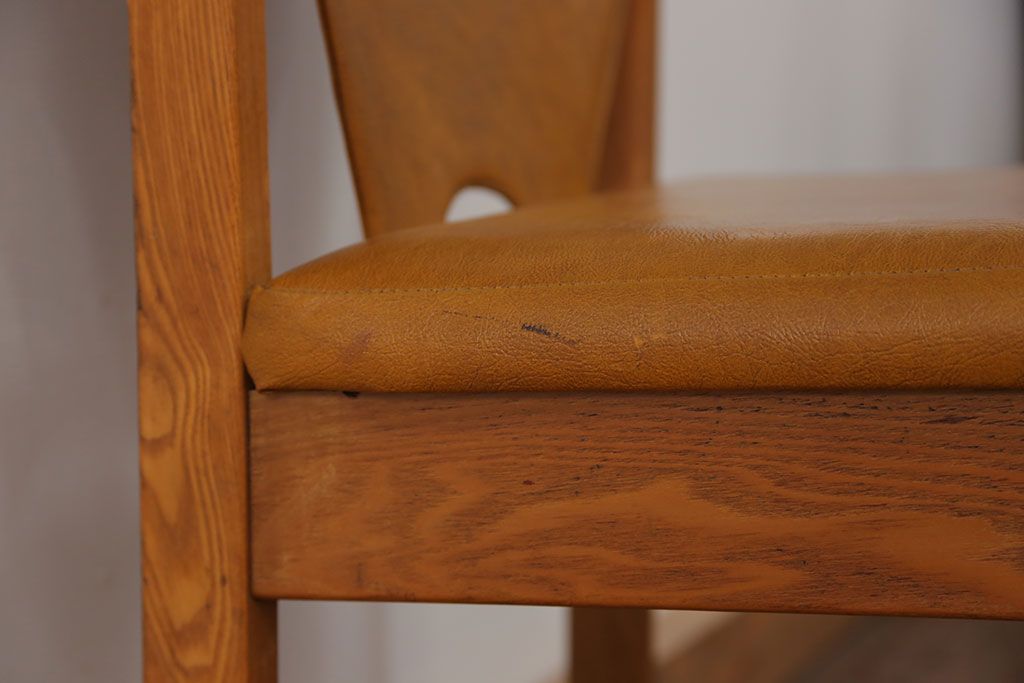 ヴィンテージ家具　昭和レトロ ビンテージマルニ シンプルな椅子(1) (チェア、イス)