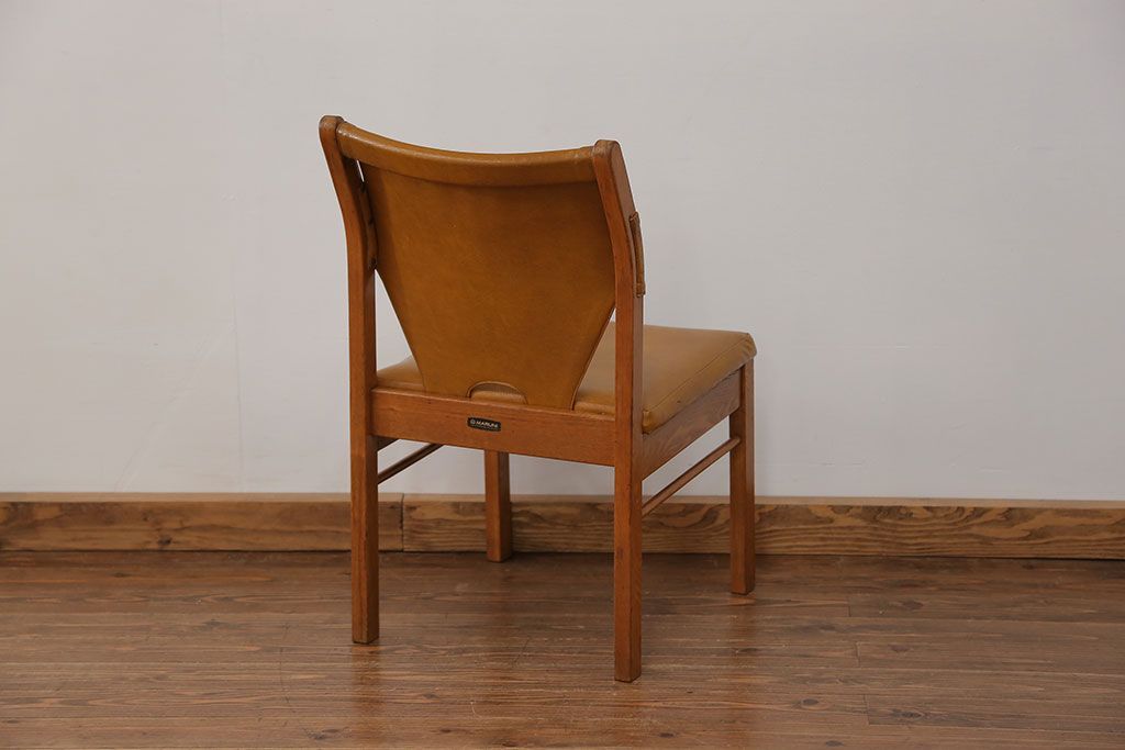 ヴィンテージ家具　昭和レトロ ビンテージマルニ シンプルな椅子(1) (チェア、イス)