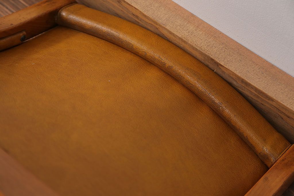 ヴィンテージ家具　昭和レトロ ビンテージマルニ シンプルな椅子(1) (チェア、イス)