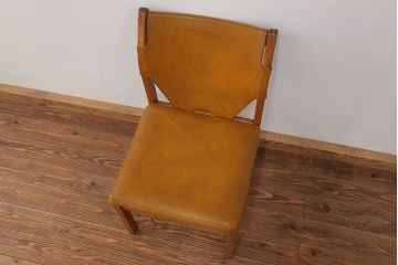 ヴィンテージ家具　昭和レトロ ビンテージマルニ シンプルな椅子(2) (チェア、イス)