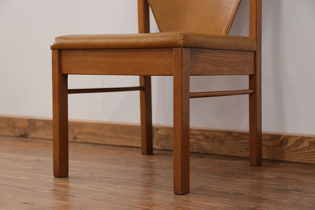 ヴィンテージ家具　昭和レトロ ビンテージマルニ シンプルな椅子(2) (チェア、イス)