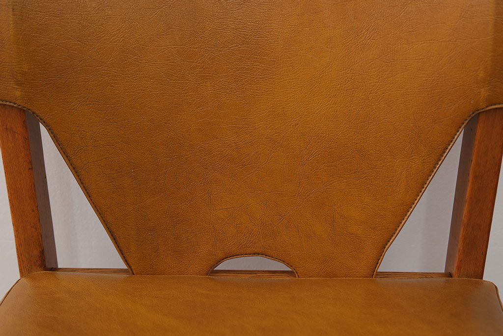 ヴィンテージ家具　昭和レトロ ビンテージマルニ シンプルな椅子(2) (チェア、イス)