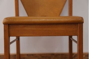 ヴィンテージ家具　昭和レトロ ビンテージマルニ シンプルな椅子(2) (チェア、イス)