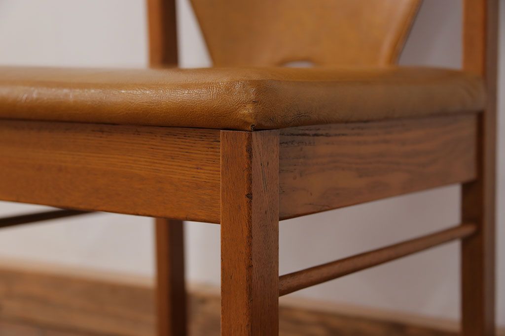 ヴィンテージ家具　昭和レトロ ビンテージマルニ シンプルな椅子(2) (チェア、イス)