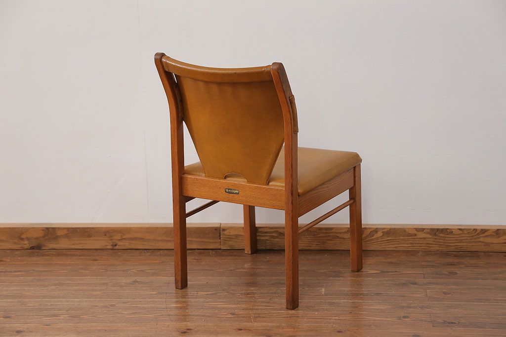 ヴィンテージ家具　昭和レトロ ビンテージマルニ シンプルな椅子(2) (チェア、イス)