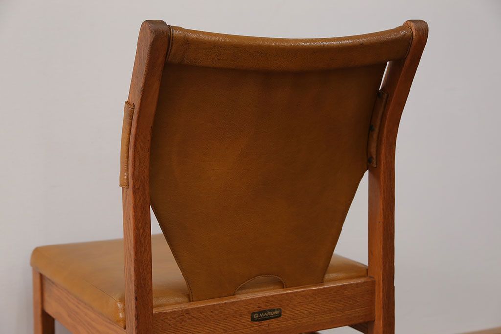 ヴィンテージ家具　昭和レトロ ビンテージマルニ シンプルな椅子(2) (チェア、イス)