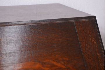 アンティーク家具　イギリスアンティーク オーク材の上質なライティングビューロー