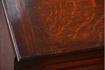 アンティーク家具　イギリスアンティーク オーク材の上質なライティングビューロー