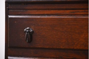 アンティーク家具　イギリスアンティーク オーク材の上質なライティングビューロー