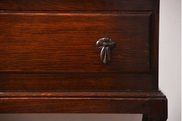 アンティーク家具　イギリスアンティーク オーク材の上質なライティングビューロー