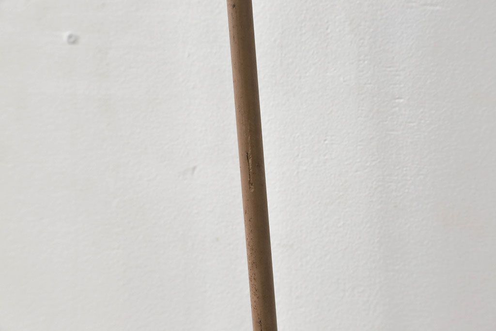 アンティーク雑貨　昭和レトロ レトロなアイアンハンガー(ポールスタンド、帽子掛け)