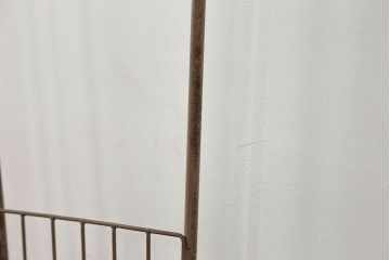 アンティーク雑貨　昭和レトロ レトロなアイアンハンガー(ポールスタンド、帽子掛け)