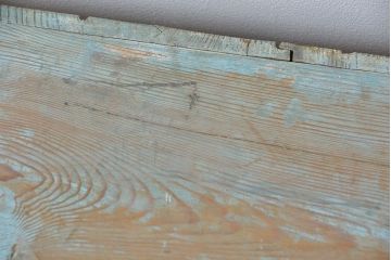 アンティーク家具　フランスアンティーク オリジナルペイントのかわいいカップボード(キャビネット、食器棚)